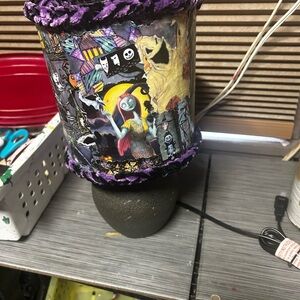 Colorful Nightmare Before Christmas Lamp